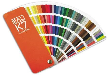 paleta kolorów RAL K7 Classic